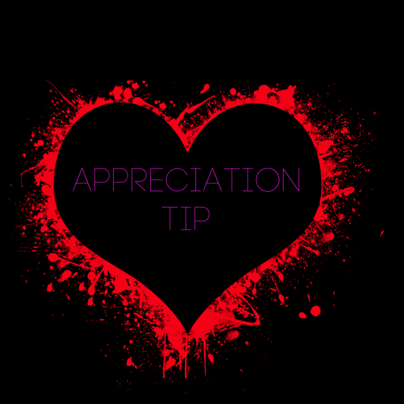 Appreciation Tip