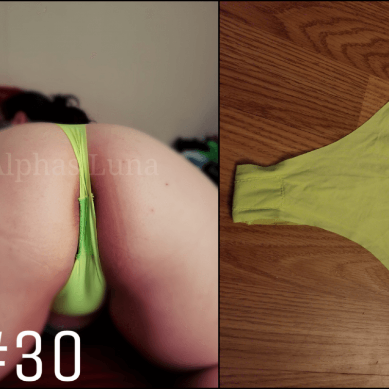 Neon Green Thong