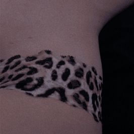 Leopard Print Thong