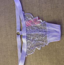 Lavender Lace Thong