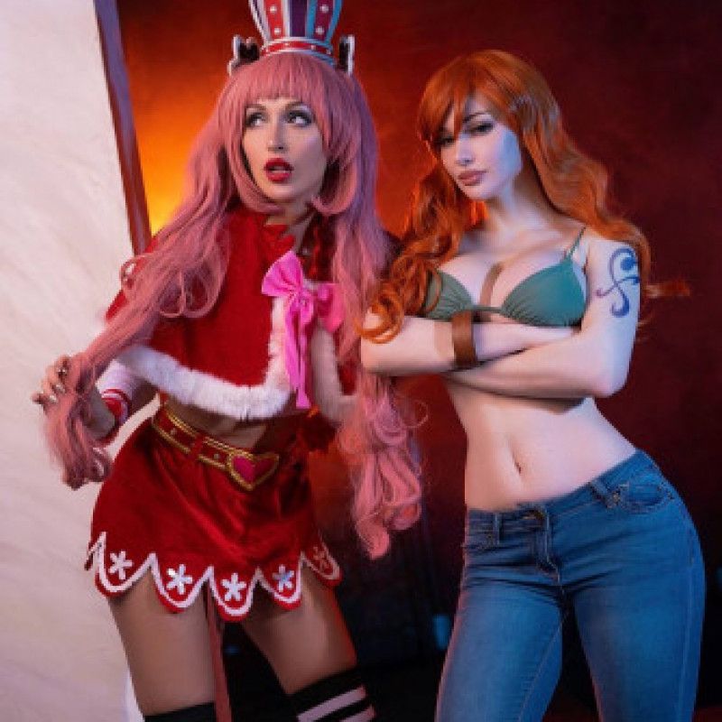 Perona and Nami NSFW photoset