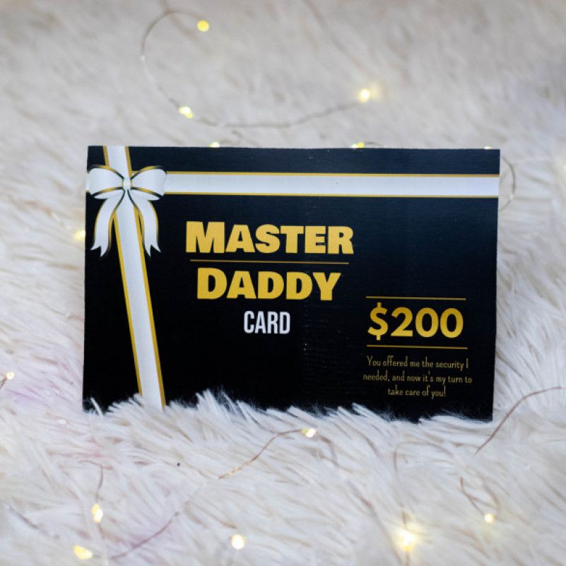 Master Daddy Card