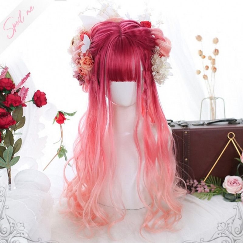 Gradient Pink Wig