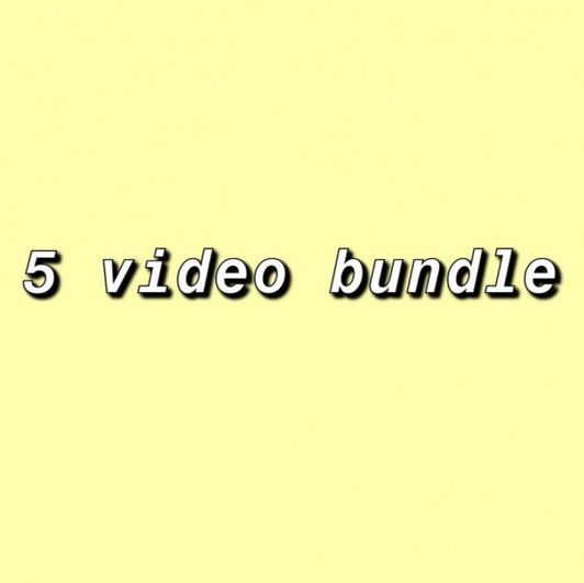 5 video bundle