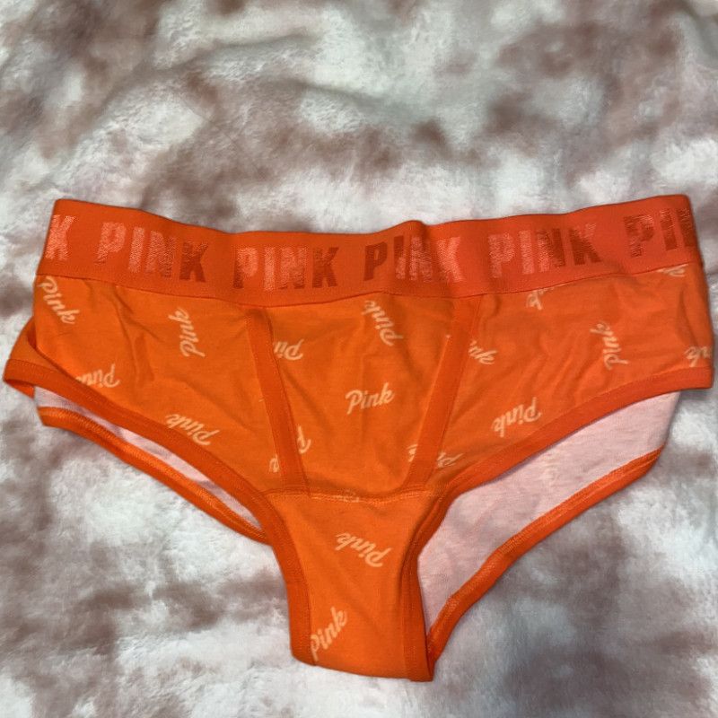 Orange Victoria’s Secret panties