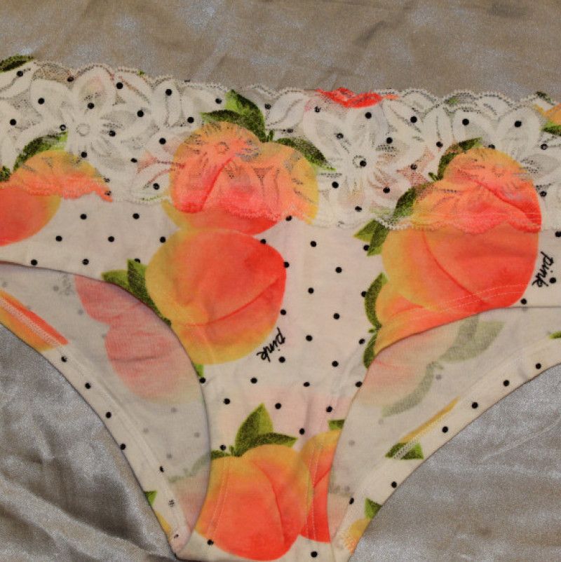 Peach Panties Victorias Secret