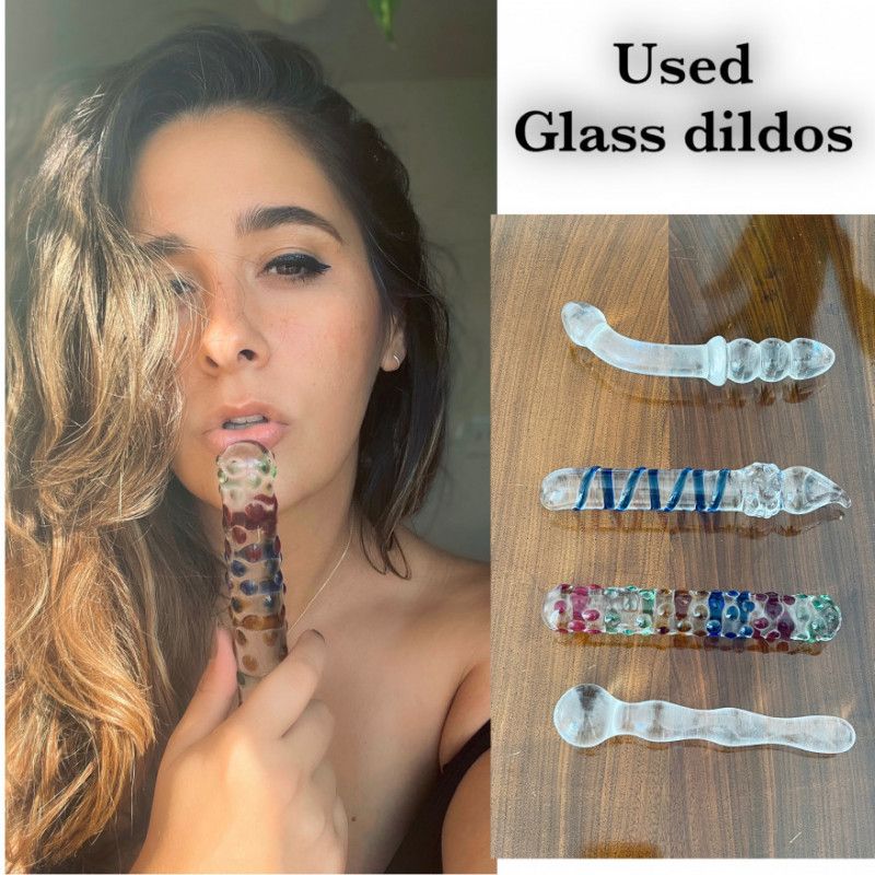 GLASS DILDOS