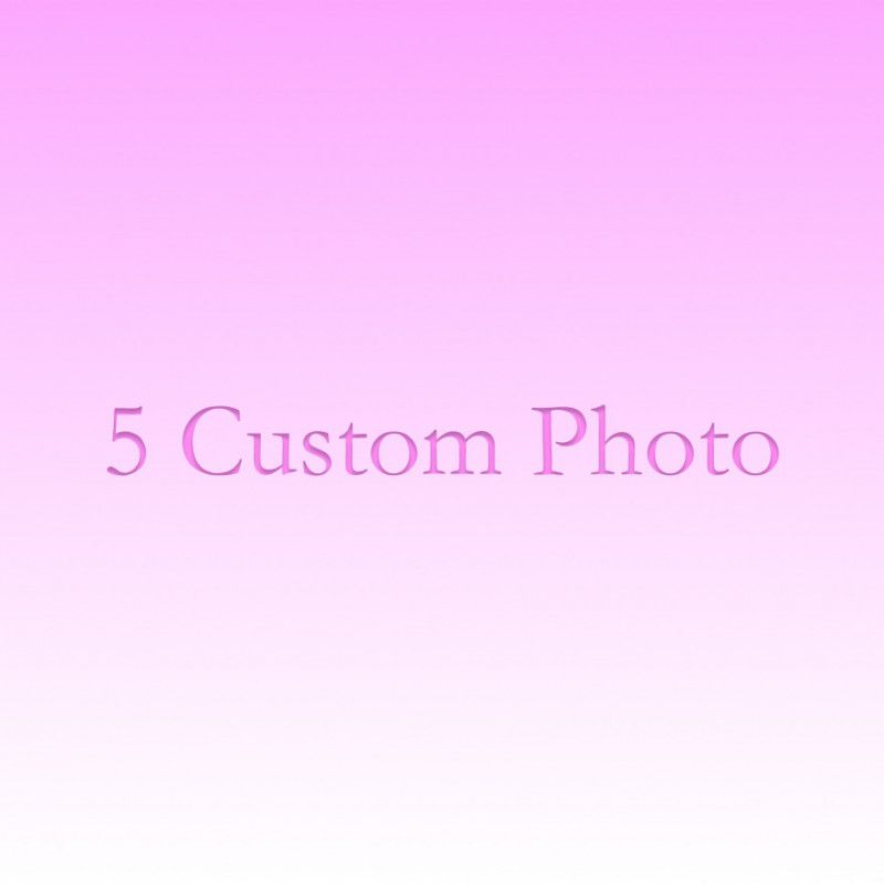 5 custom photo