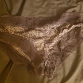 Old grey lacy panties