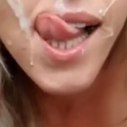Playing With Myself With Cum On Face