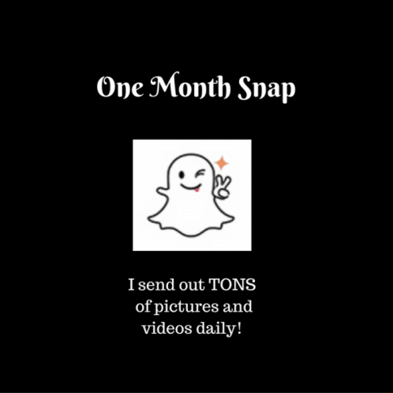 1 Month Snap