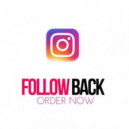 Follow back on Instagram