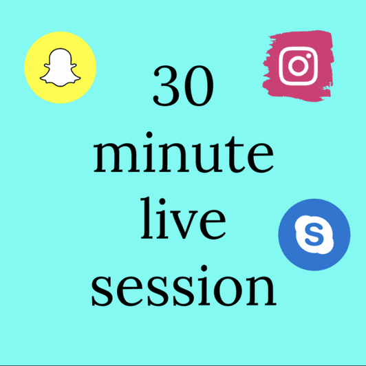 30 minute live session