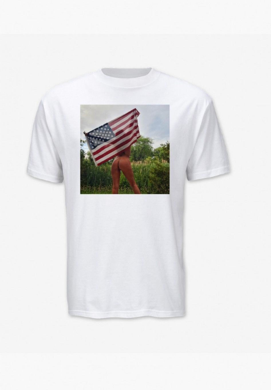 American flag shirt