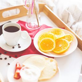 breakfast in bed