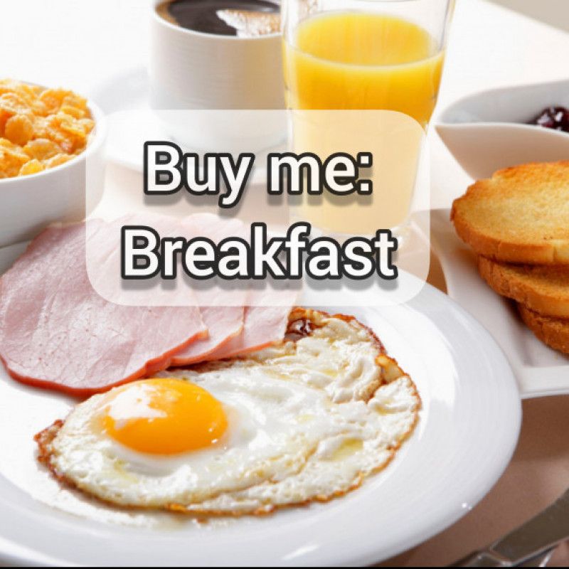 Buy me breakfast