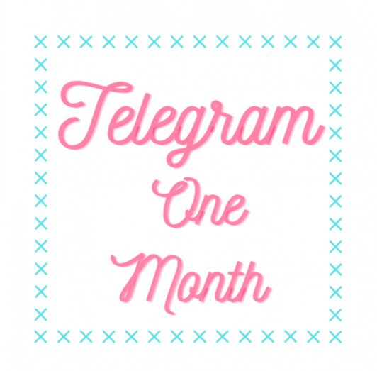 Telegram for one full month