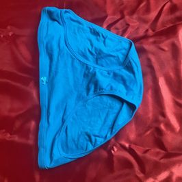 Blue Cotton Underwear