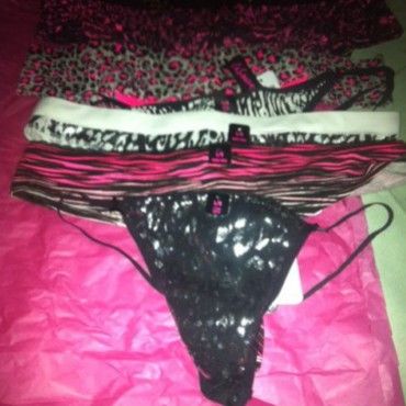 3 pairs of my used panties