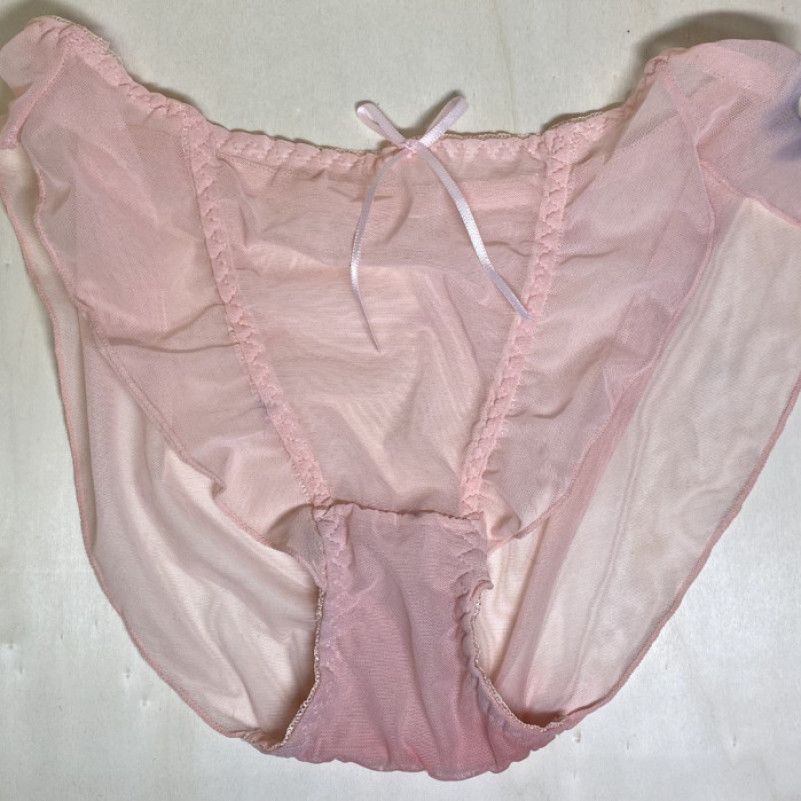 Lovely transparent pink panties