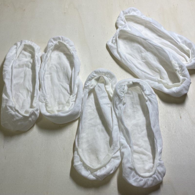 Set of six new white socks And 5 photos