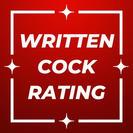 WRITTEN COCK RATING