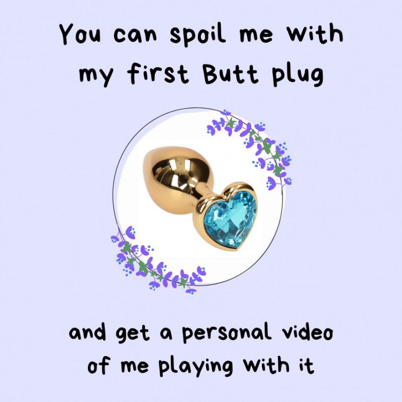 My first Butt plug