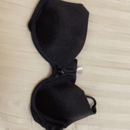 Black Bow Bra