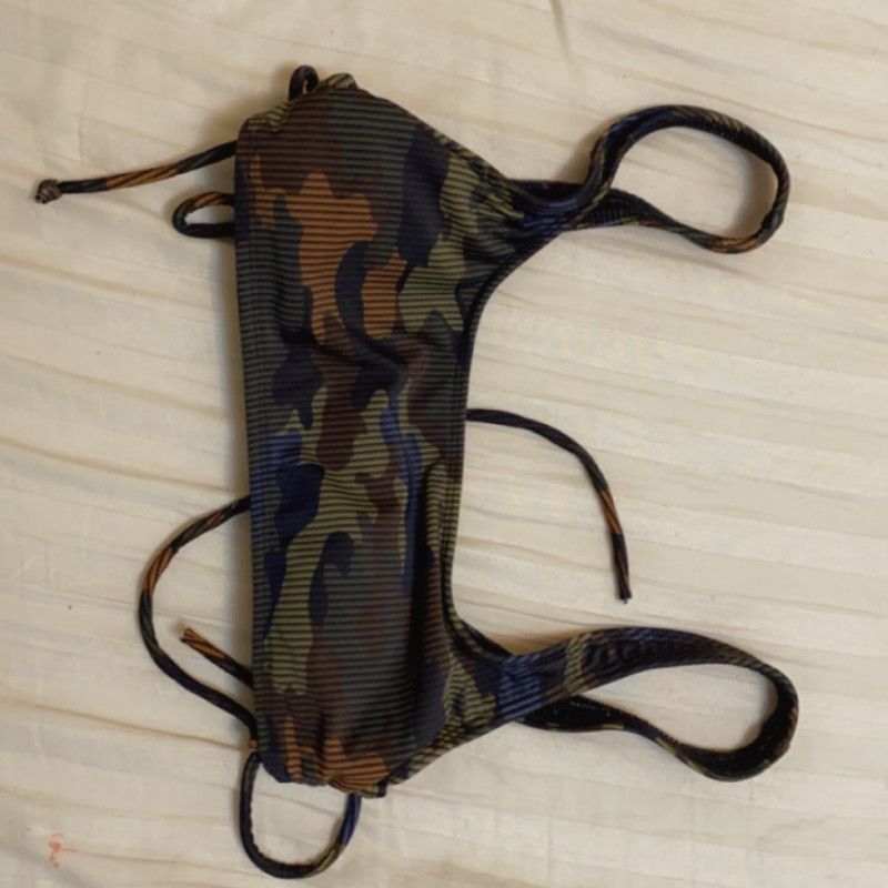 Camo SwimSuit Bra