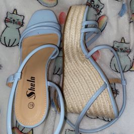 Light Blue Wedges