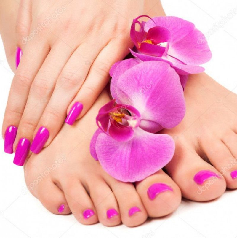 Spoil me with mani and pedi