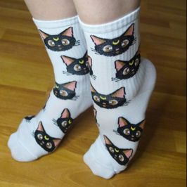 My socks are with cats!