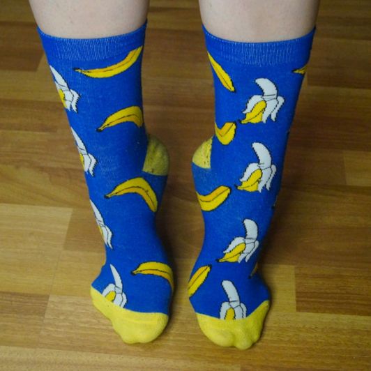 My socks are bananas!