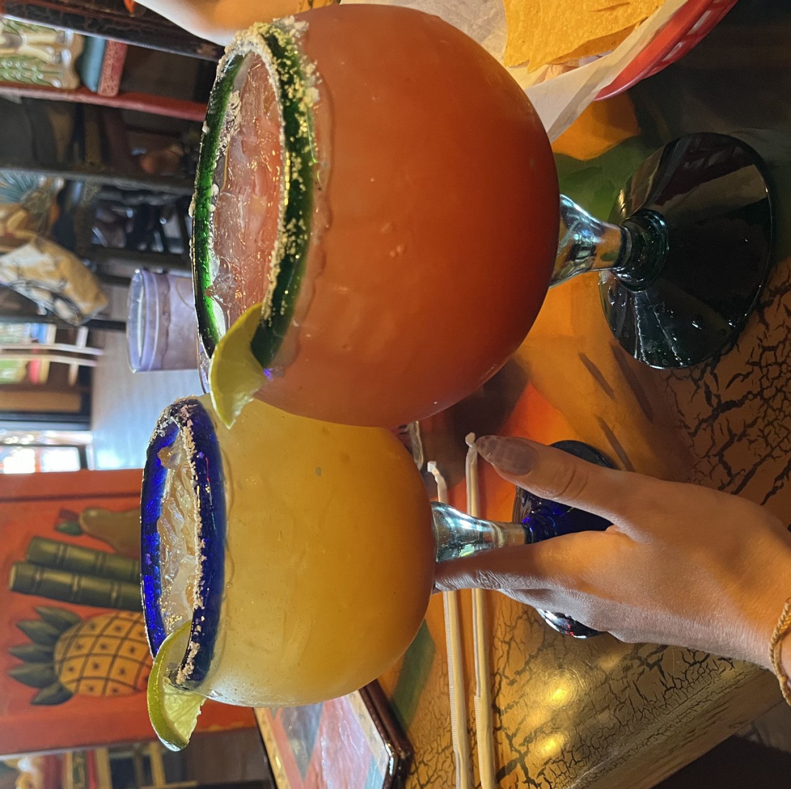 Buy me a huge ass margaritas