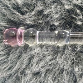 glass dildo cat