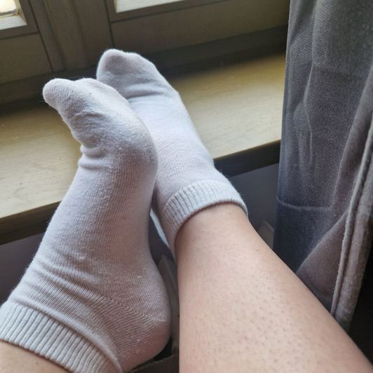 My sweaty 5 days wearing socks