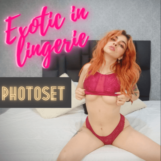 Exotic in Lingerie PhotoSet