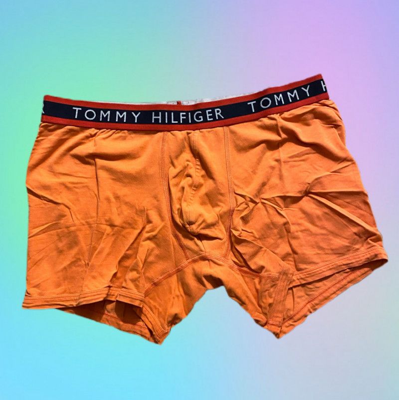 Orange Tommy Hilfiger underwear