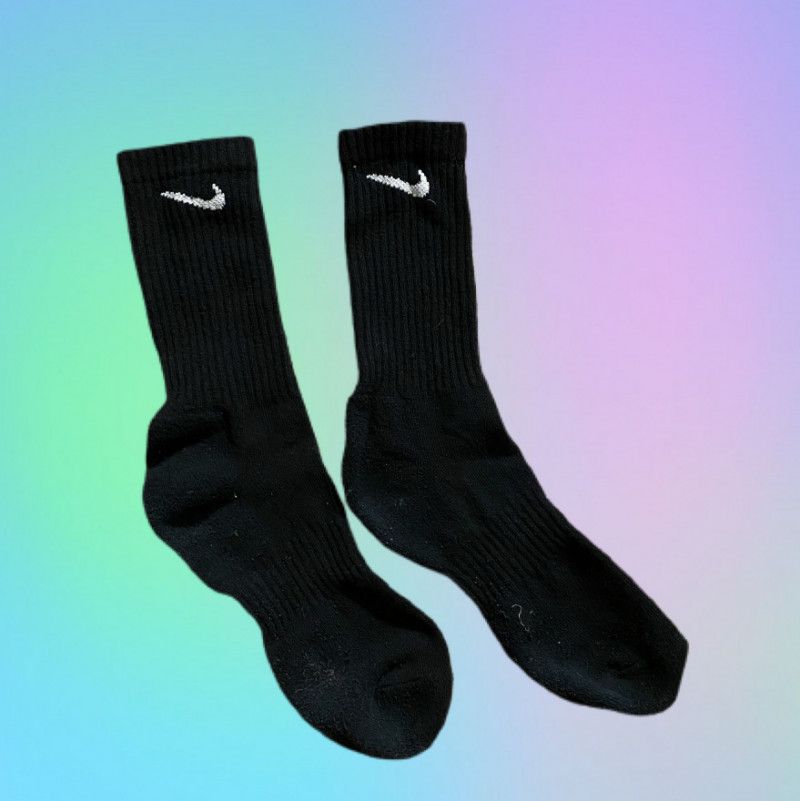 Black Nike socks