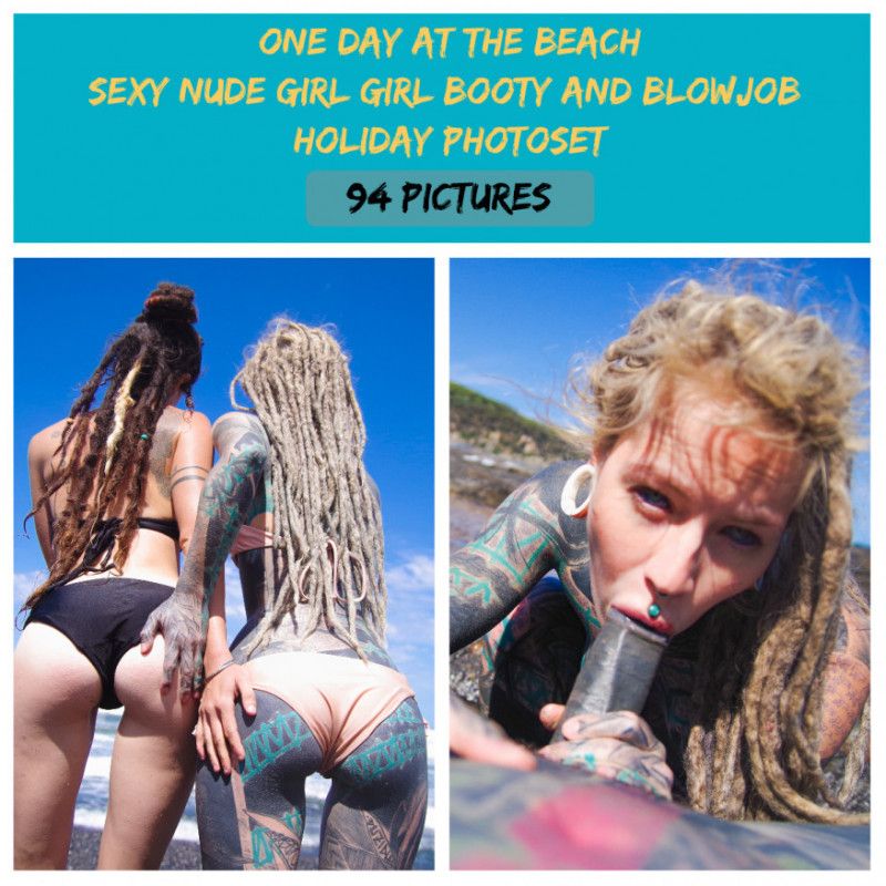 Photoset: A naughty day at the beach