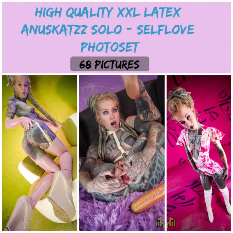 Photoset: XXL Latex selflove