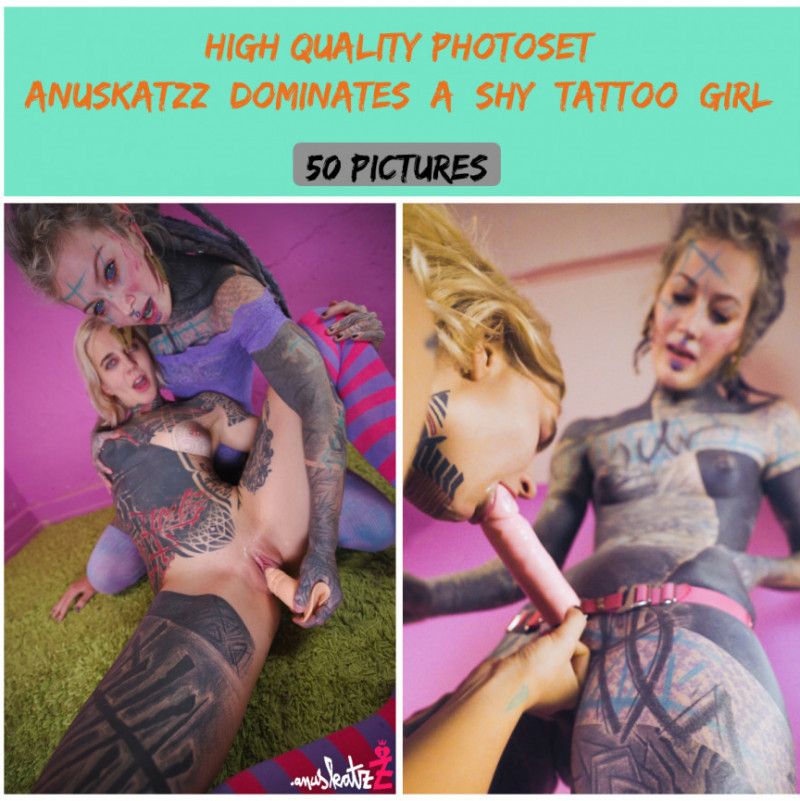 Anuskatzz DOMINATES a shy tattoo girl