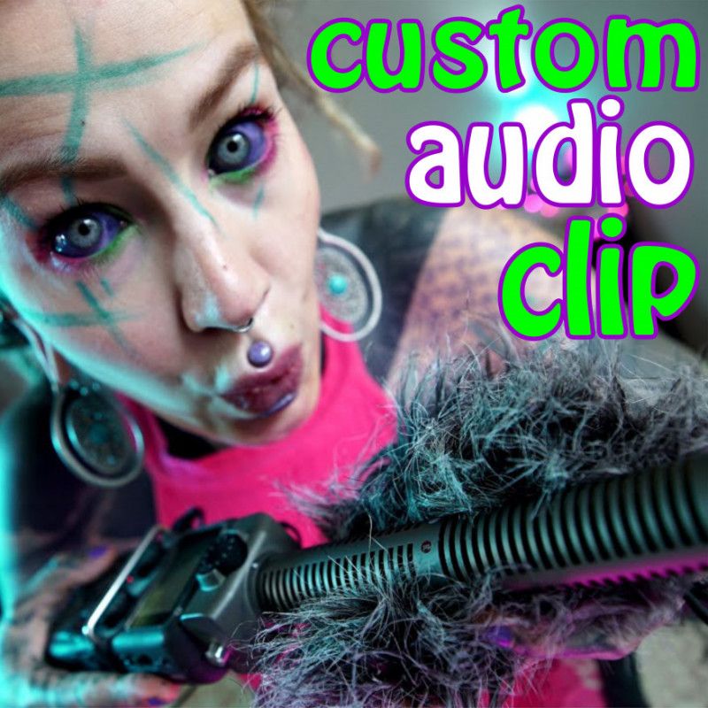 Custom AUDIO clip