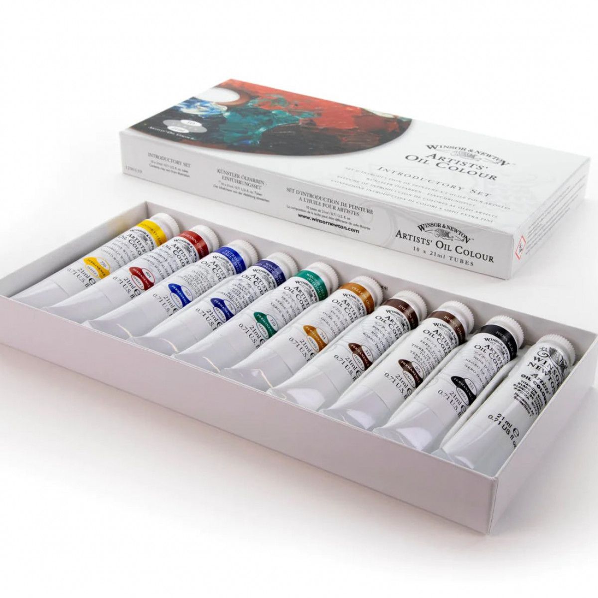 Winsor  Newton Artists Oil Colour Introductory Set  10 x 2