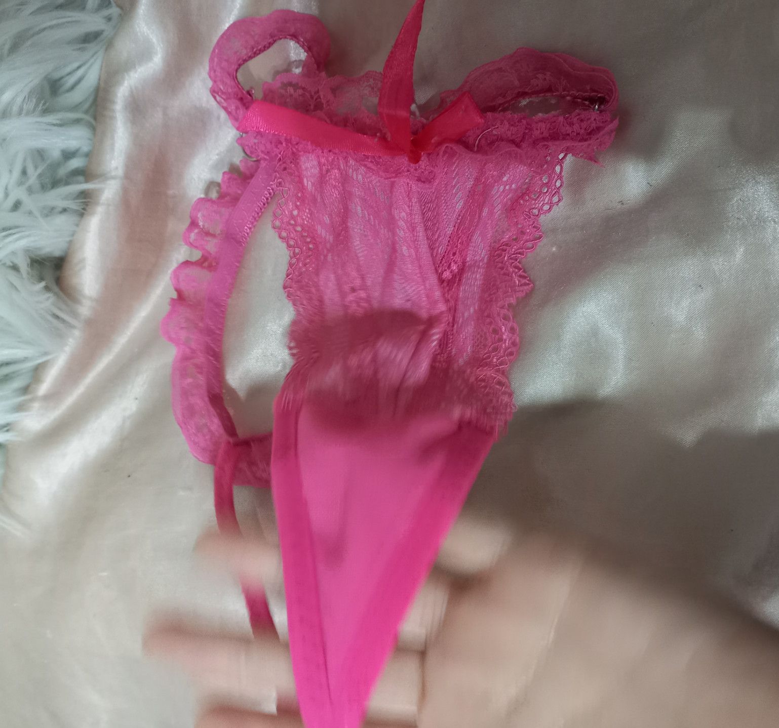 My pink thong