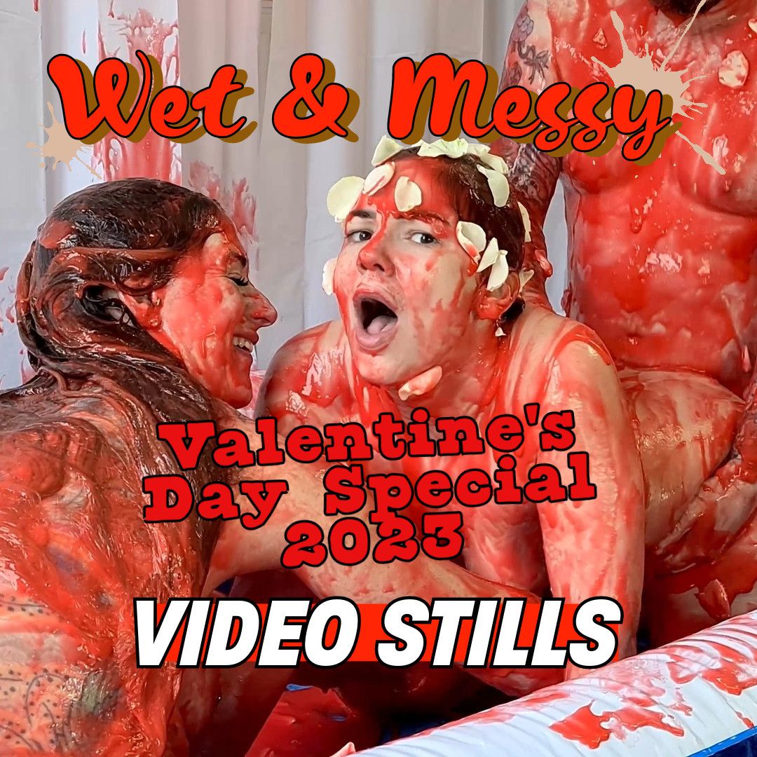 My Valentines Day Gunge Play Threesome