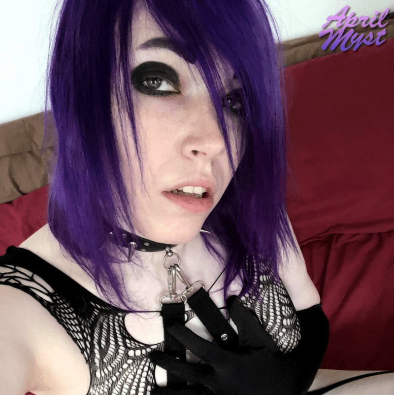 Purple Hair in Three Looks Photoset