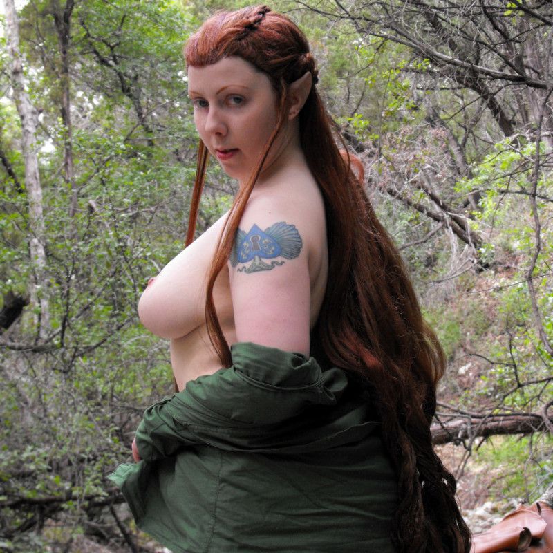 Redheaded Elf Maiden Tauriel Cosplay Set