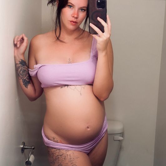 Pregnant bikini