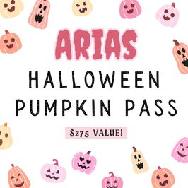 Arias Halloween Pumpkin Pass